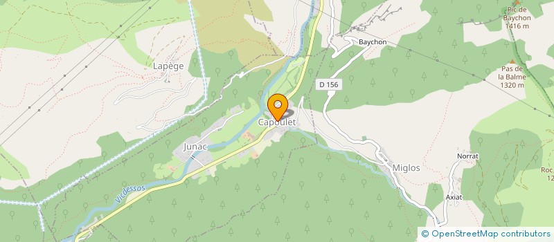 localisation de l'entreprise INDIVISION GORSE CHARRON à CAPOULET-ET-JUNAC