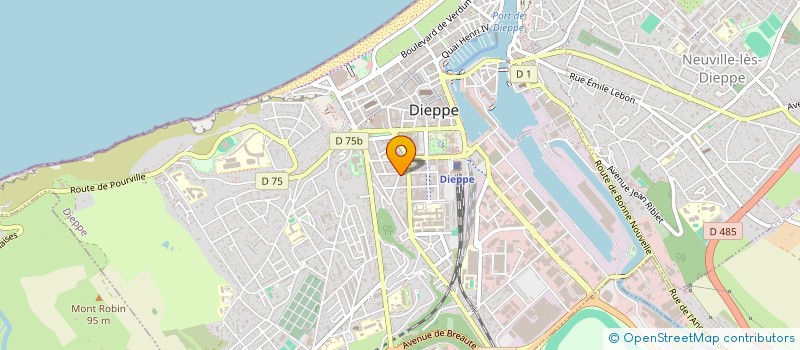 localisation de l'entreprise INDIVISION GOSSE FRERES  DIEPPE