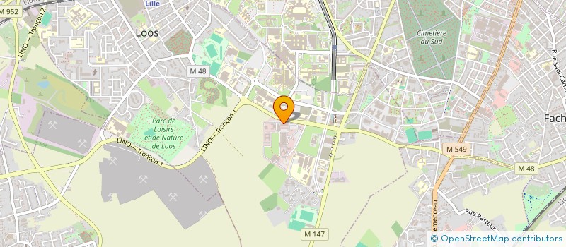 localisation de l'entreprise INDIVISION GOSSELIN / LEMAITRE STEPHEN ET LEA  LOOS