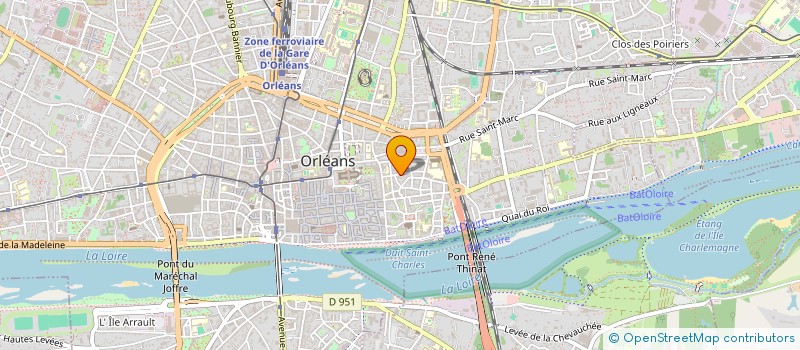 localisation de l'entreprise INDIVISION GOTTE-CHALANCON  ORLEANS