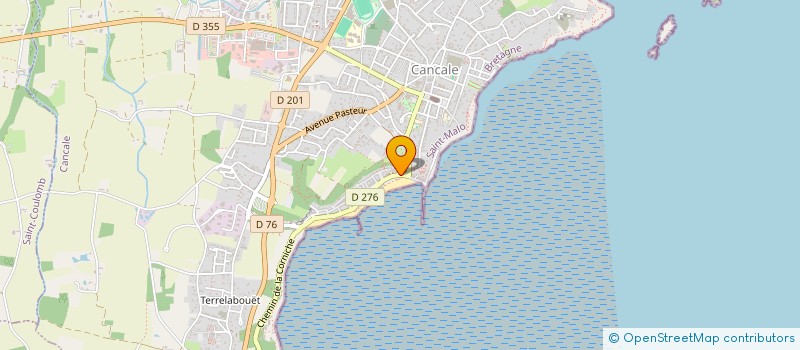 localisation de l'entreprise INDIVISION GOUDE  CANCALE