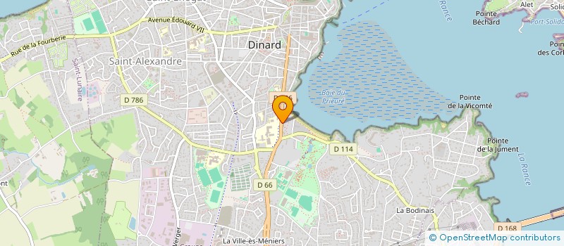 localisation de l'entreprise INDIVISION GOUGIS  DINARD