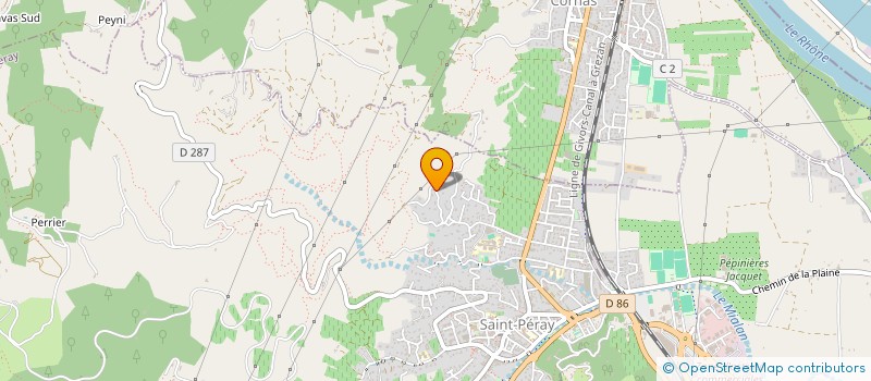 localisation de l'entreprise INDIVISION GOUIT  SAINT-PERAY