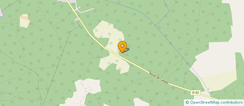 localisation de l'entreprise INDIVISION GOULAZE  CASTETS