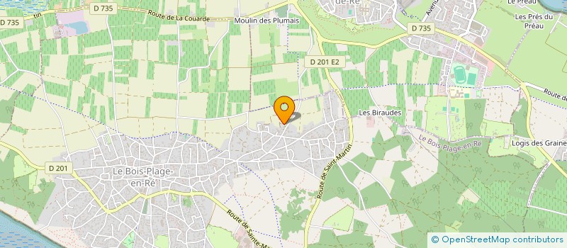 localisation de l'entreprise INDIVISION GOUMARD  LE BOIS-PLAGE-EN-RE