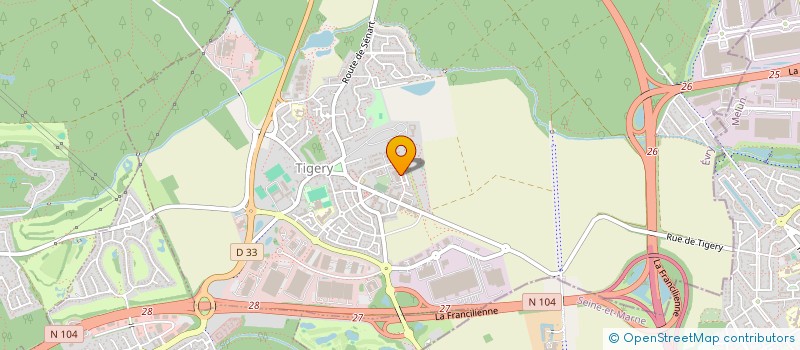 localisation de l'entreprise INDIVISION GOUNOT CHRISTOPHE ET ROCCA STEPHANIE  TIGERY