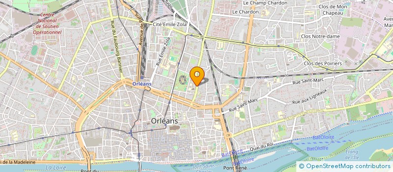 localisation de l'entreprise INDIVISION GOUPY DUBOST  ORLEANS