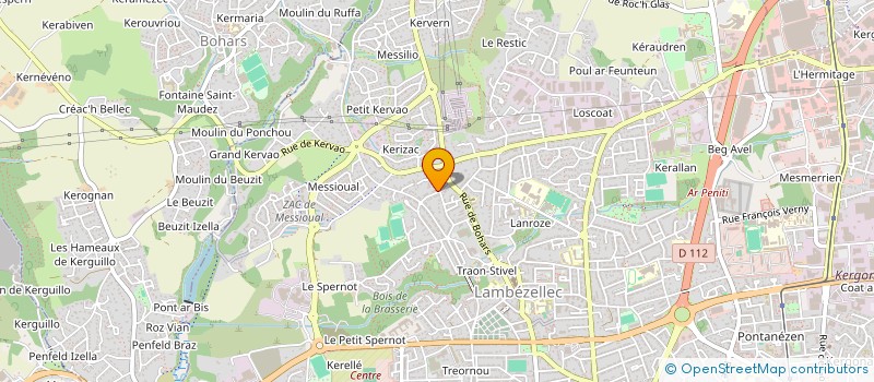 localisation de l'entreprise INDIVISION GOURET MAURICE/ GOURET ALEXANDRE/ GOURET MARIE-AMELIE à BREST