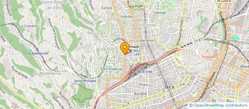 localisation de l'entreprise INDIVISION GOURGAUD FAURE  NICE