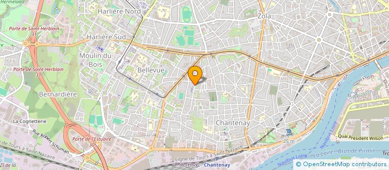 localisation de l'entreprise INDIVISION GOURICHON SALIOU  NANTES