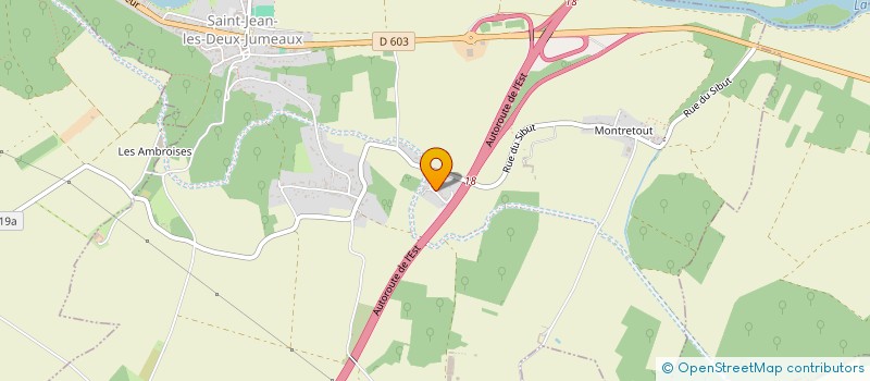 localisation de l'entreprise INDIVISION GOURJAULT  SAINT-JEAN-LES-DEUX-JUMEAUX