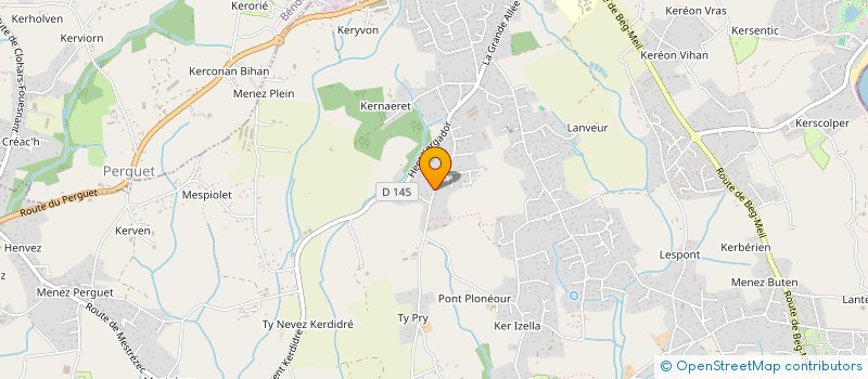 localisation de l'entreprise INDIVISION GOURVES JUSTINE ET LAUTROU JEREMY à FOUESNANT