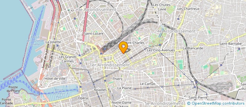 localisation de l'entreprise INDIVISION GOURY-EDEL à MARSEILLE