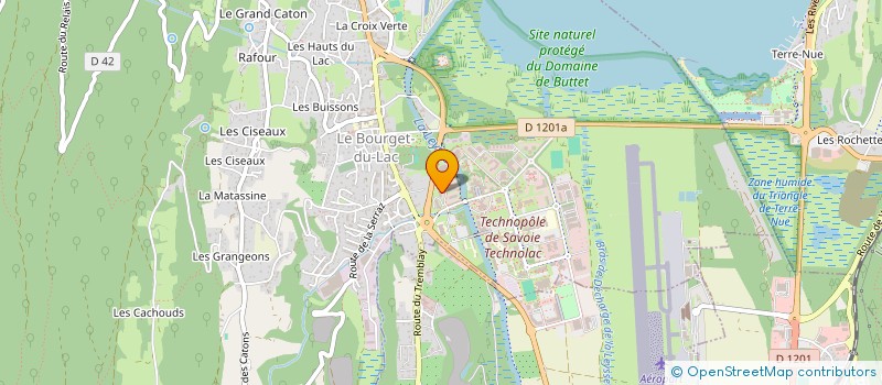 localisation de l'entreprise INDIVISION GOUSSE - GARCIN  LE BOURGET-DU-LAC