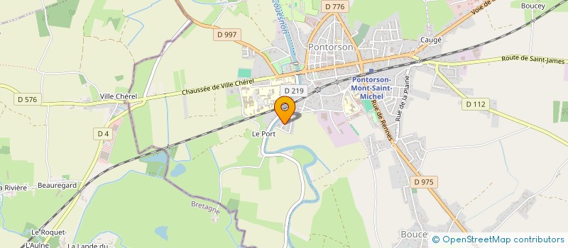 localisation de l'entreprise INDIVISION GOUSSIN-ABDOULVAID  PONTORSON