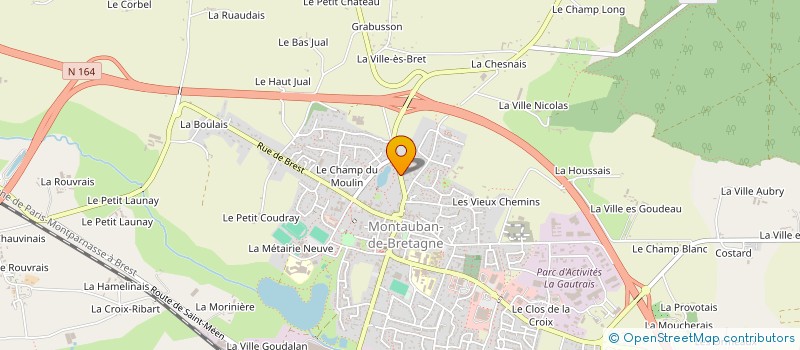 localisation de l'entreprise INDIVISION GOUSSIN DUCHEMIN  MEDREAC