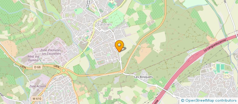 localisation de l'entreprise INDIVISION GOUT  CASTRIES