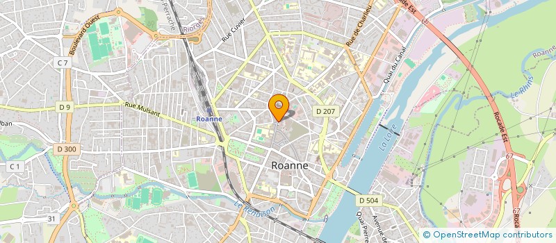 localisation de l'entreprise INDIVISION GOUTALAND  ROANNE