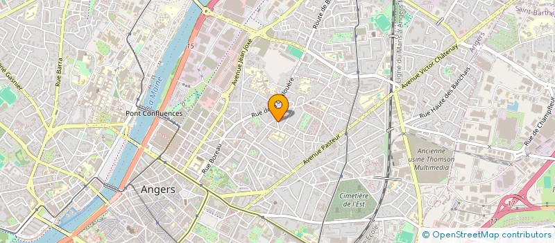 localisation de l'entreprise INDIVISION GOUTARD à ANGERS