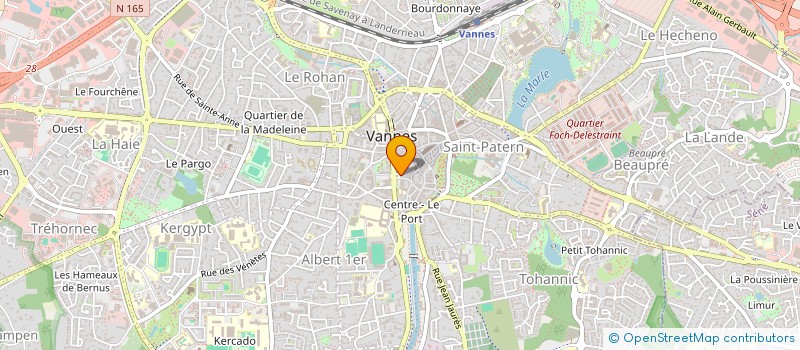 localisation de l'entreprise INDIVISION GOUTE à VANNES