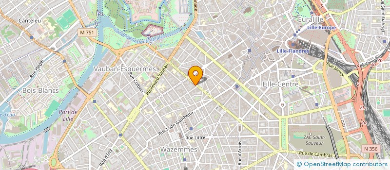 localisation de l'entreprise INDIVISION GOYENECHE MENDIBOURE  LILLE