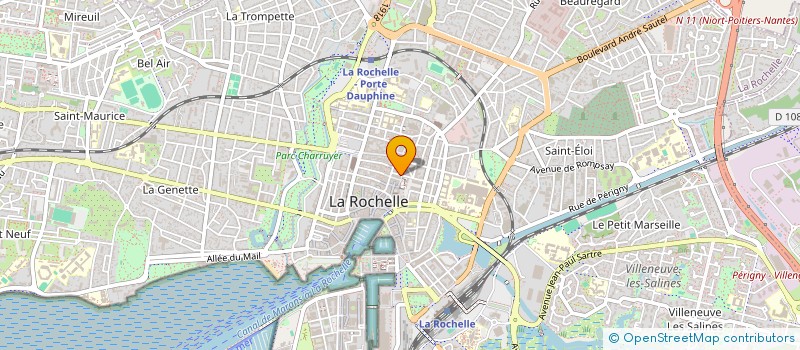 localisation de l'entreprise INDIVISION GRAILLAUD  LA ROCHELLE