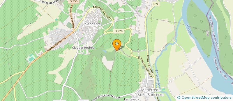 localisation de l'entreprise INDIVISION GRAILLOT  MENETREOL-SOUS-SANCERRE