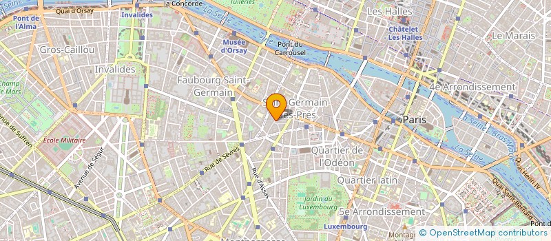 localisation de l'entreprise INDIVISION GRAND JEAN JEAN PIERRE ET ODETTE  PARIS