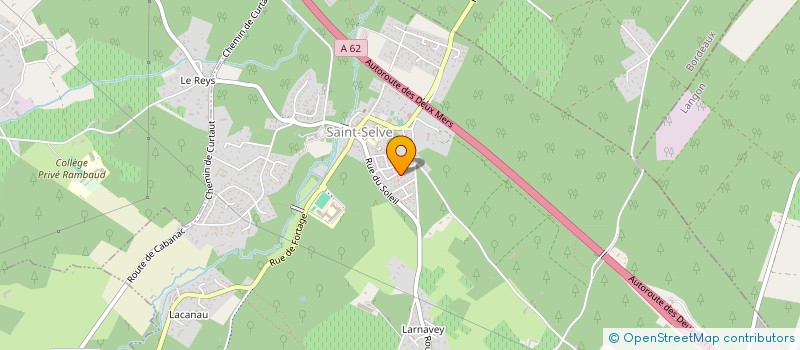 localisation de l'entreprise INDIVISION GRANDJEAN LEROUX  SAINT-SELVE