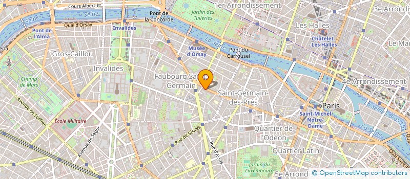 localisation de l'entreprise INDIVISION GRANDMAISON COSSE BRISSAC NOLLET  PARIS