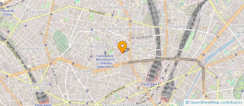 localisation de l'entreprise INDIVISION GRANDPERRIN ET HAMEL  PARIS