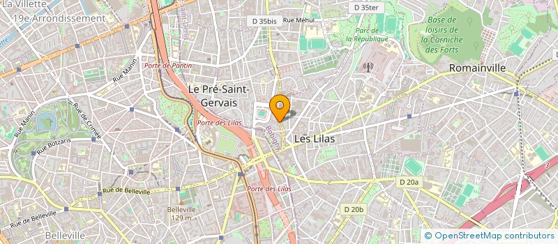 localisation de l'entreprise INDIVISION GRANGE à LE PRE-SAINT-GERVAIS