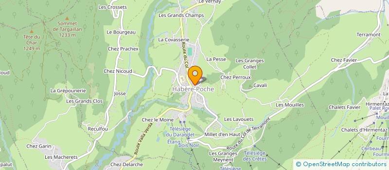 localisation de l'entreprise INDIVISION GRANGE-BARATAY  HABERE-POCHE