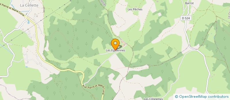 localisation de l'entreprise INDIVISION GRANIER  LA CELLETTE