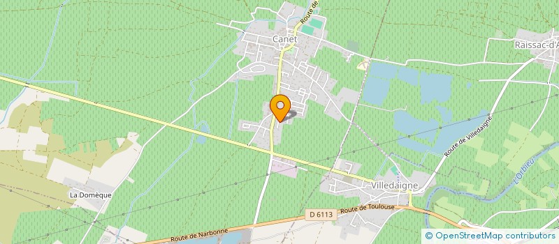 localisation de l'entreprise INDIVISION GRANIER TISSEYRE à CANET