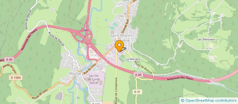 localisation de l'entreprise INDIVISION GRASSET  CHEVILLARD