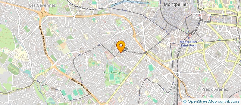 localisation de l'entreprise INDIVISION GRASSET ATTIA à MONTPELLIER