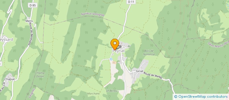 localisation de l'entreprise INDIVISION GRASSET MARCEL  CHEVILLARD