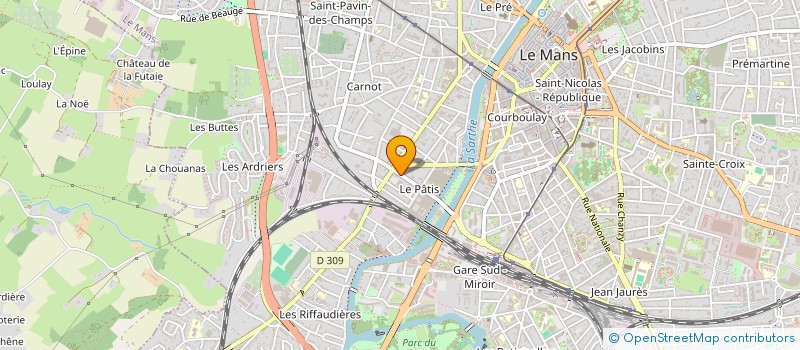 localisation de l'entreprise INDIVISION GRASSIN à LE MANS