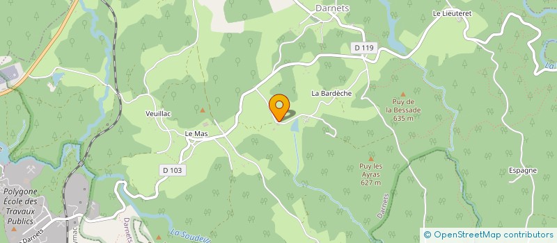 localisation de l'entreprise INDIVISION GRATADOUR  PERET-BEL-AIR