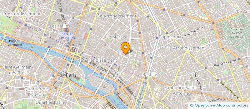 localisation de l'entreprise INDIVISION GRAVEL-BERNARD  PARIS