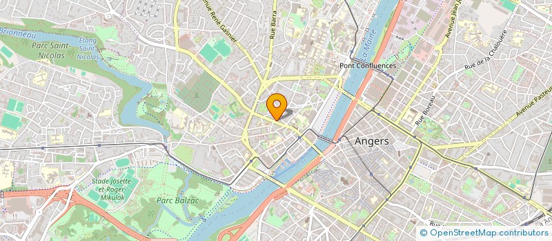 localisation de l'entreprise INDIVISION GREFFIER POIGNANT à ANGERS