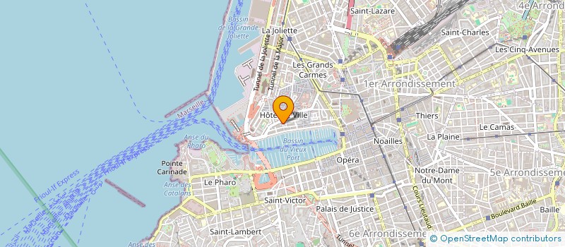 localisation de l'entreprise INDIVISION GREGOIRE RAPHAELLE ET VERANI MATTHIEU à MARSEILLE