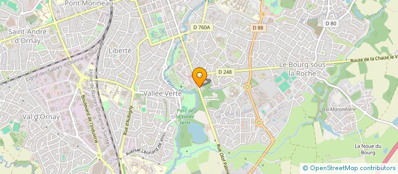 localisation de l'entreprise INDIVISION GREGOIRE ROY  LA ROCHE-SUR-YON