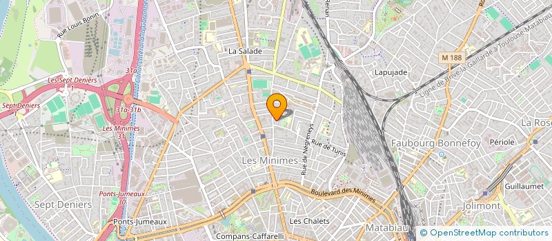 localisation de l'entreprise INDIVISION GREGOIRE ZIRNHELT EULALIE SUBRA  TOULOUSE