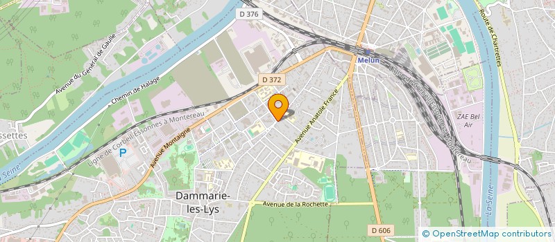 localisation de l'entreprise INDIVISION GRELL-REGEN à DAMMARIE-LES-LYS