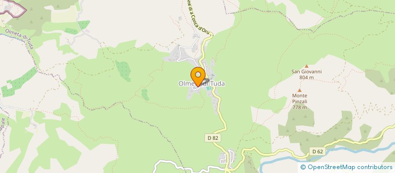 localisation de l'entreprise INDIVISION GRENIER à OLETTA