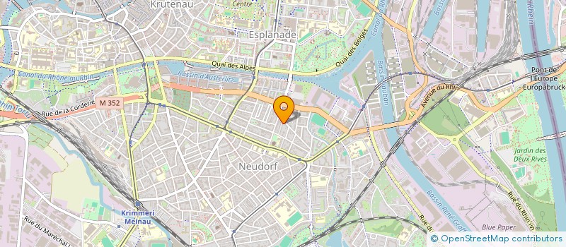 localisation de l'entreprise INDIVISION GRIFFATON - STRASBOURG  STRASBOURG