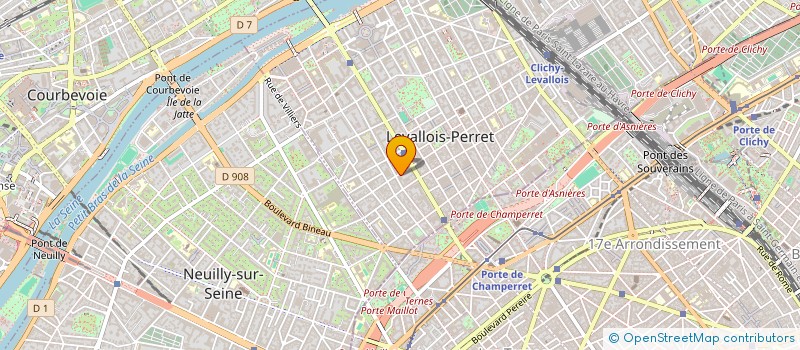 localisation de l'entreprise INDIVISION GRIMOIR à LEVALLOIS-PERRET