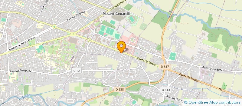 localisation de l'entreprise INDIVISION GRISARD-REBICHON / COGE  BIZANOS